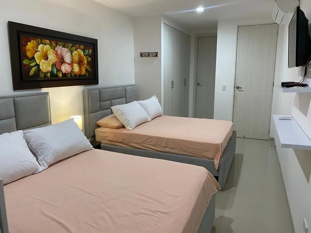 Acogedor Apartamento En Bello Horizonte サンタ・マルタ コロンビア