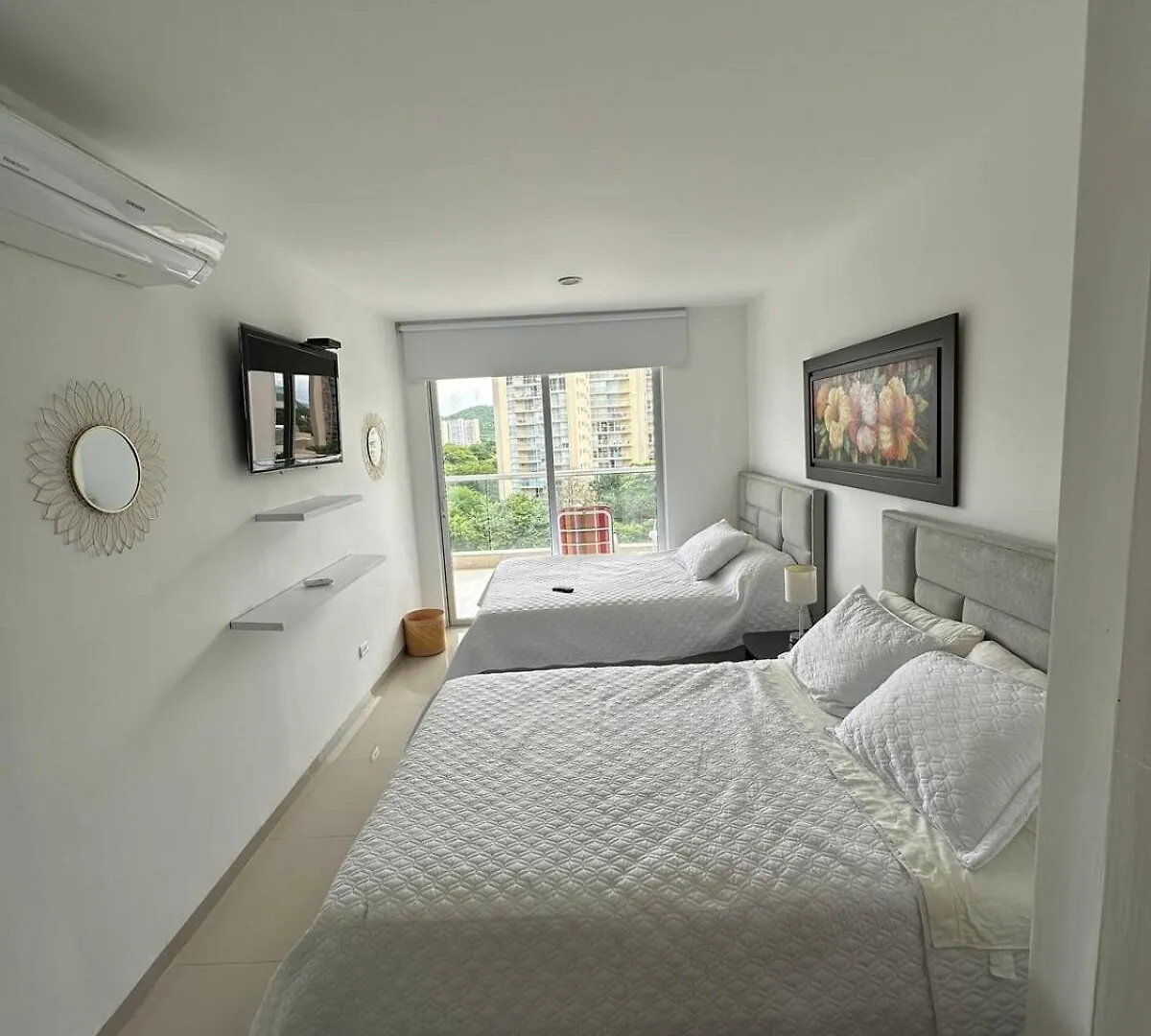 アパート Acogedor Apartamento En Bello Horizonte サンタ・マルタ
